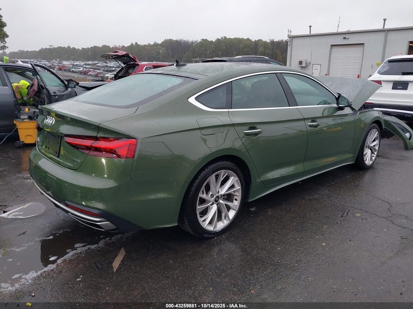 VIN WAUABCF54PA041929 2023 AUDI A5 SPORTBACK PREMIUM 40 TFSI QUATTRO S TRONIC