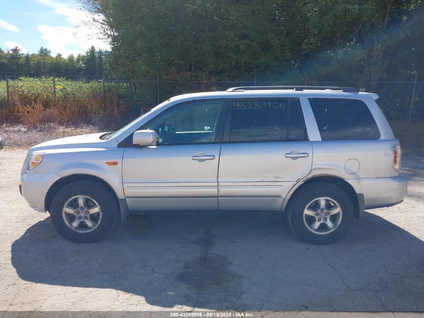 2006 Honda Pilot Ex-L VIN: 5FNYF28796B011331 Lot: 43259906