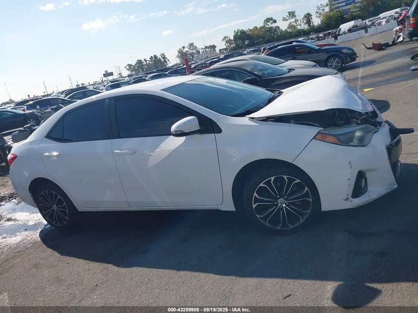 2015 Toyota Corolla L/Le/Le Pls/Prm/S/S Pls VIN: 5YFBURHEXFP210069 Lot: 43259908