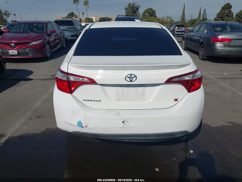 2015 Toyota Corolla L/Le/Le Pls/Prm/S/S Pls VIN: 5YFBURHEXFP210069 Lot: 43259908