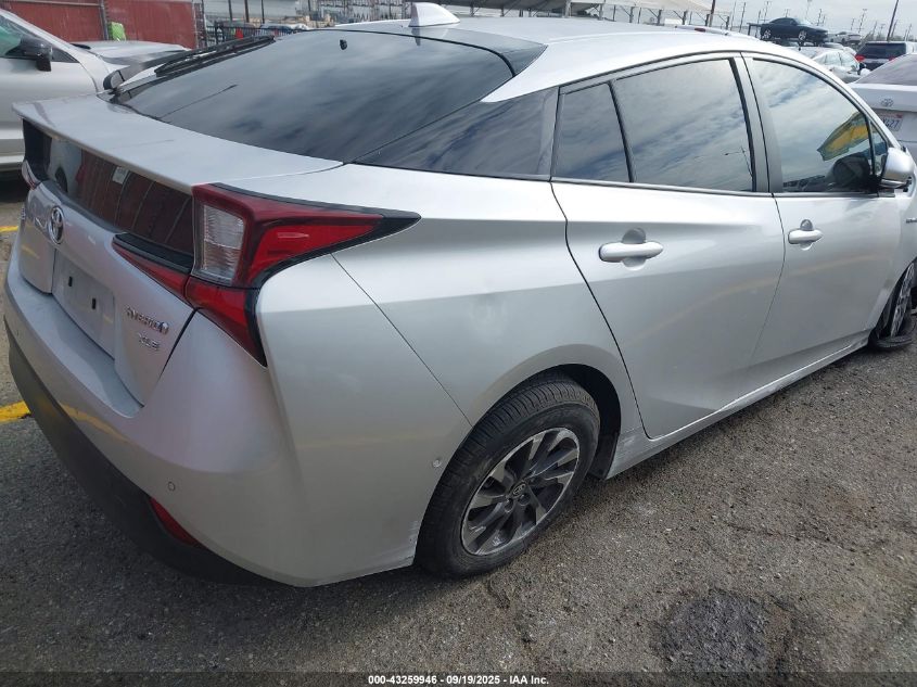 2020 Toyota Prius Xle VIN: JTDKARFU3L3121838 Lot: 43259946