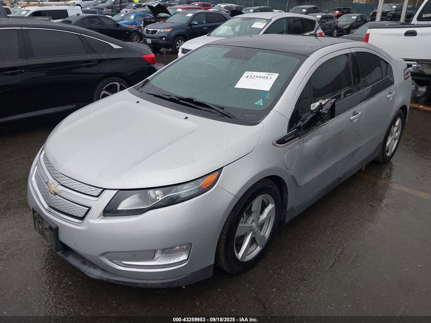 Vin: 1g1rh6e41cu122337, lot: 43754521, chevrolet volt 20122
