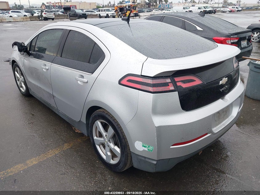 Vin: 1g1rh6e41cu122337, lot: 43754521, chevrolet volt 20123