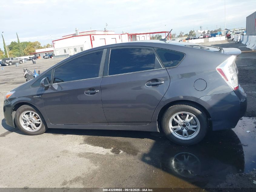 2011 Toyota Prius Three VIN: JTDKN3DU7B1428699 Lot: 43259988
