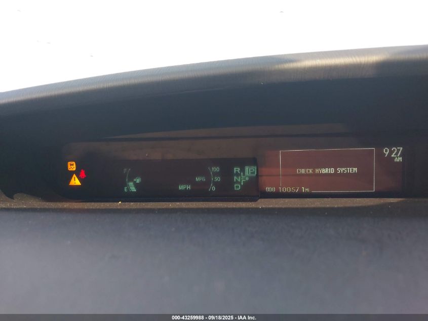 2011 Toyota Prius Three VIN: JTDKN3DU7B1428699 Lot: 43259988