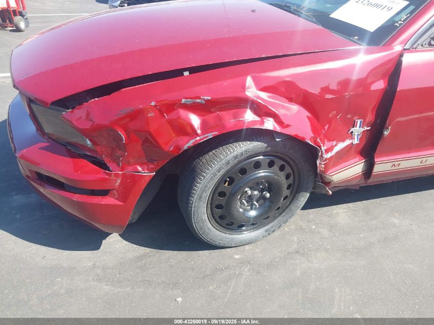 2008 Ford Mustang V6 Deluxe/V6 Premium VIN: 1ZVHT80N285101881 Lot: 43260019