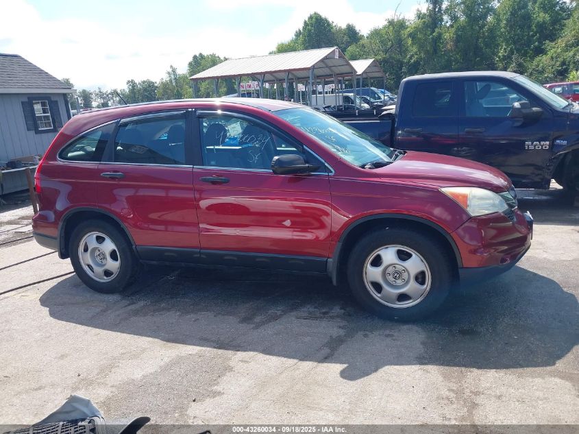 2011 Honda Cr-V Lx VIN: 5J6RE4H36BL029660 Lot: 43260034