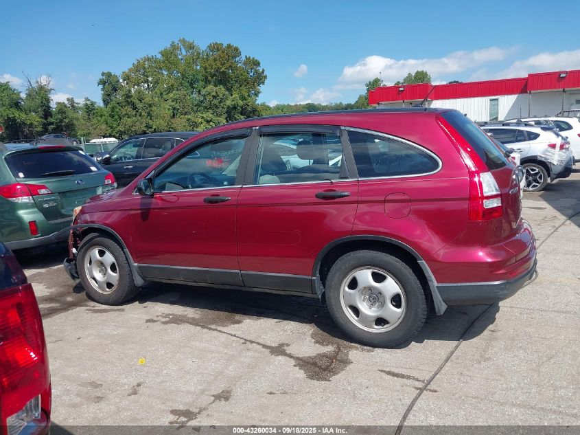 2011 Honda Cr-V Lx VIN: 5J6RE4H36BL029660 Lot: 43260034