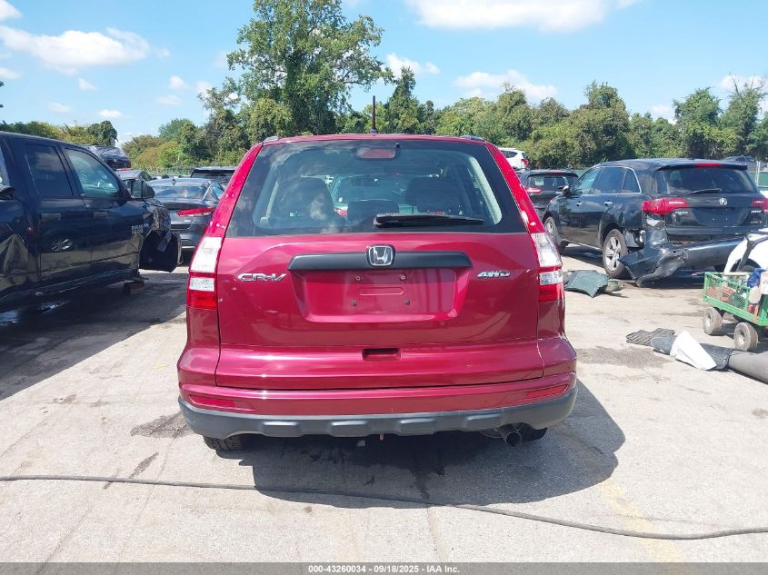 2011 Honda Cr-V Lx VIN: 5J6RE4H36BL029660 Lot: 43260034