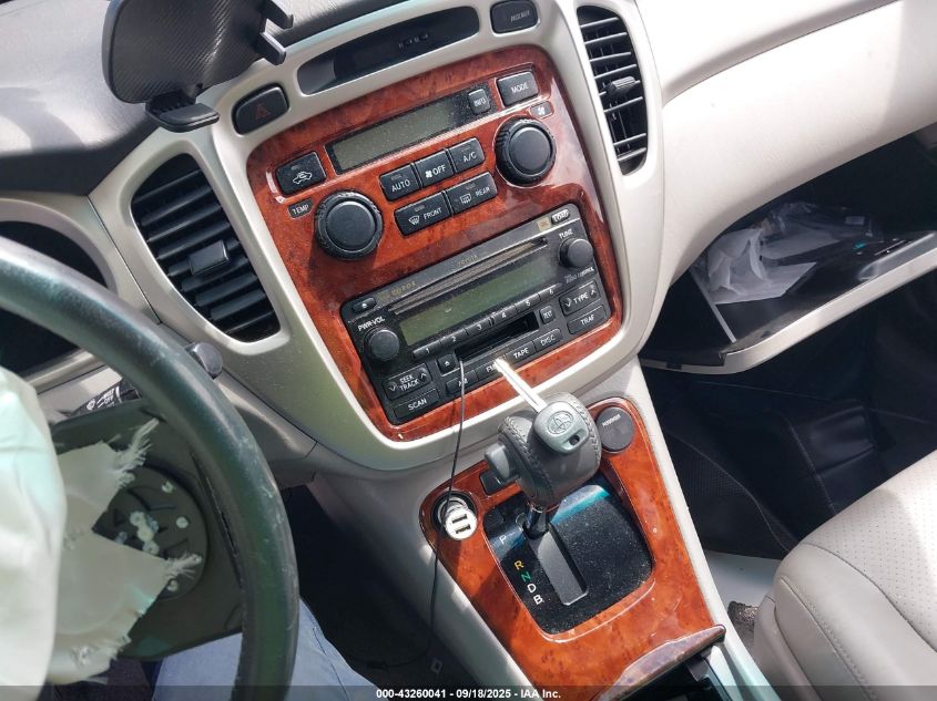 2006 Toyota Highlander Hybrid Limited V6 VIN: JTEEW21AX60030652 Lot: 43260041