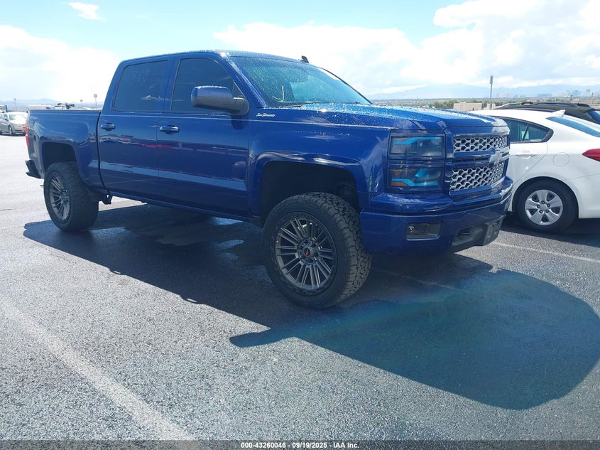 Vin: 3gcpcrecxeg489801, lot: 43754614, chevrolet silverado 1500 1lt 20141