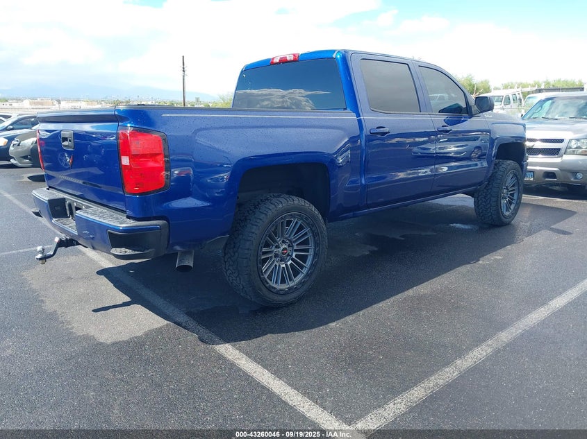 Vin: 3gcpcrecxeg489801, lot: 43754614, chevrolet silverado 1500 1lt 20144