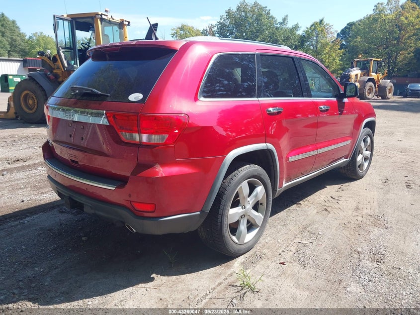 Vin: 1j4rr5gt4bc547715, lot: 43754615, jeep grand cherokee limited 20114
