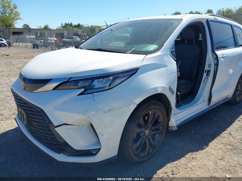 2021 Toyota Sienna Xse VIN: 5TDDRKEC3MS005931 Lot: 43260062