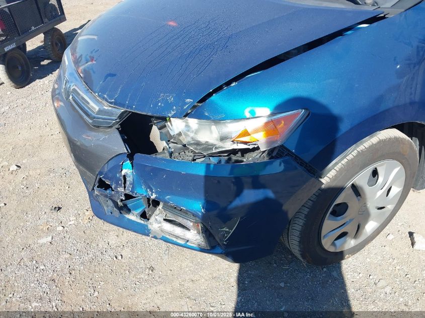 2012 Honda Insight Lx VIN: JHMZE2H58CS001960 Lot: 43260070