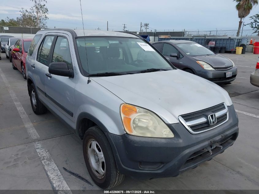 2004 Honda Cr-V Lx VIN: JHLRD684X4C000679 Lot: 43260075