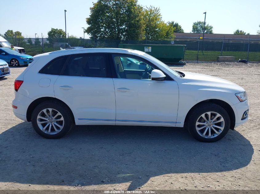 2016 Audi Q5 2.0T Premium VIN: WA1L2AFP8GA122167 Lot: 43260079