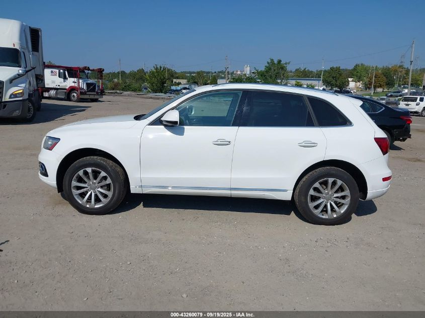 2016 Audi Q5 2.0T Premium VIN: WA1L2AFP8GA122167 Lot: 43260079