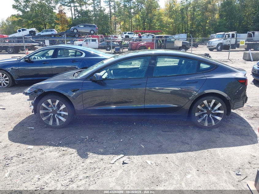 2025 Tesla Model 3 Long Range All-Wheel Drive VIN: 5YJ3E1EB3SF902449 Lot: 43260099