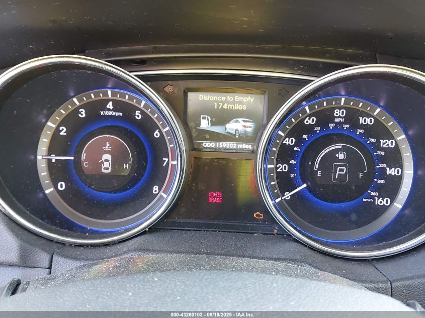 2014 Hyundai Sonata Limited VIN: 5NPEC4AC0EH836995 Lot: 43260103