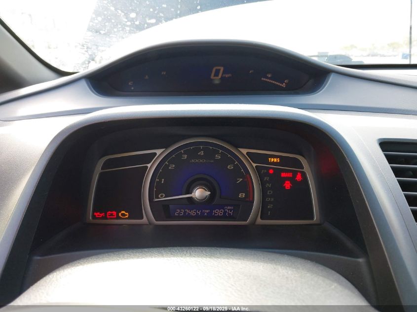 2008 Honda Civic Lx VIN: 2HGFA16508H330133 Lot: 43260122