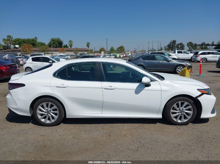 2021 Toyota Camry Le VIN: 4T1C11AK5MU601592 Lot: 43260123