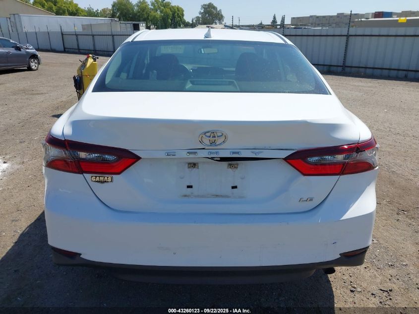 2021 Toyota Camry Le VIN: 4T1C11AK5MU601592 Lot: 43260123