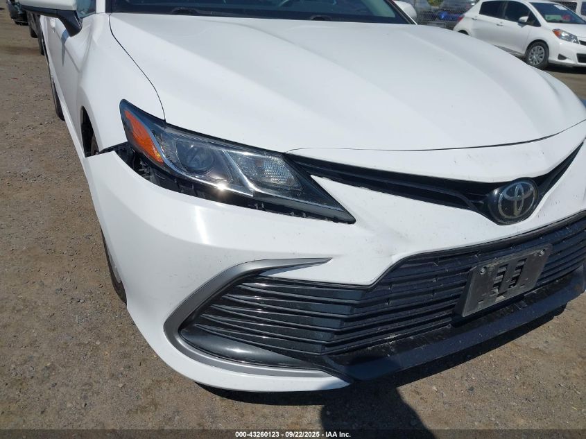 2021 Toyota Camry Le VIN: 4T1C11AK5MU601592 Lot: 43260123