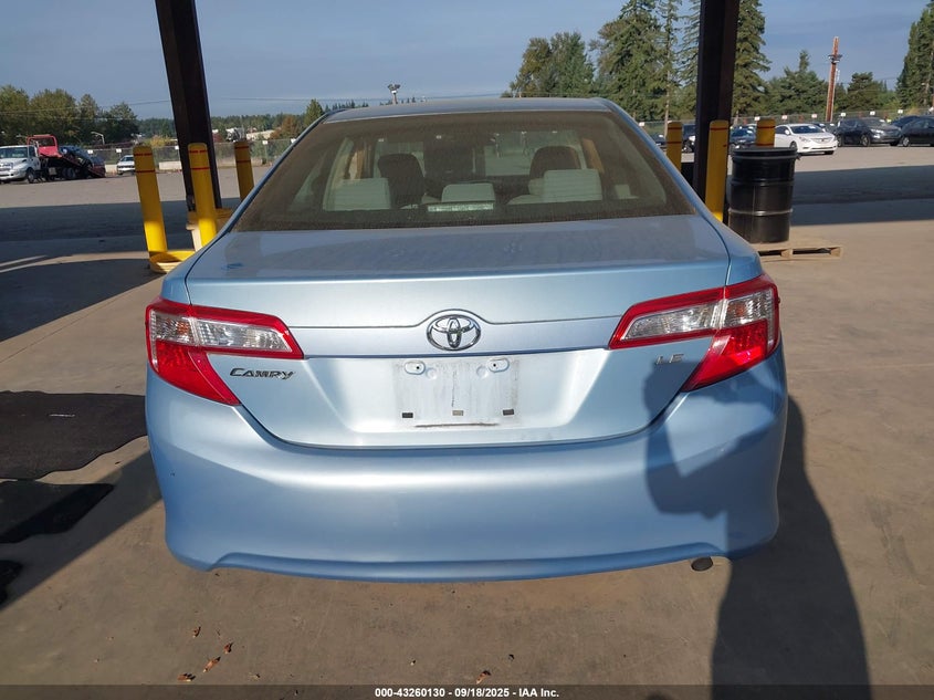 2012 Toyota Camry Le VIN: 4T1BF1FK3CU553529 Lot: 43260130