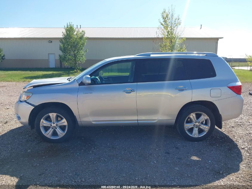 2008 Toyota Highlander Limited VIN: JTEES42AX82056424 Lot: 43260140