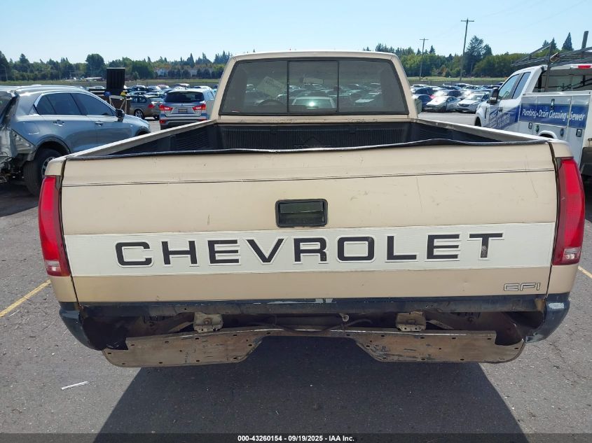 1989 Chevrolet Gmt-400 K2500 VIN: 1GCFK24K9KE242271 Lot: 43260154