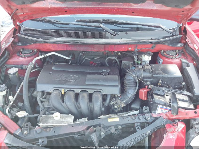 2004 Pontiac Vibe VIN: 5Y2SL62814Z462350 Lot: 43260156