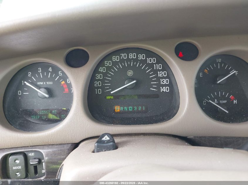 2003 Buick Lesabre Limited VIN: 1G4HR54K03U223133 Lot: 43260160