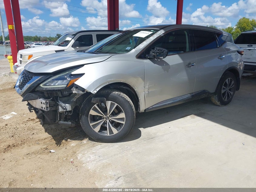 2022 NISSAN MURANO S FWD - 5N1AZ2AJ1NC110750
