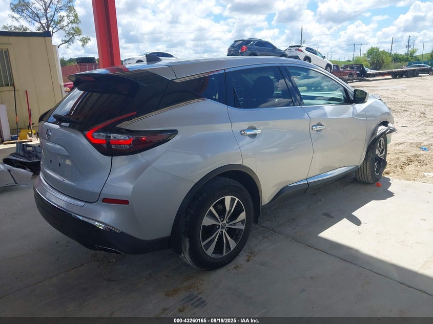 2022 NISSAN MURANO S FWD - 5N1AZ2AJ1NC110750