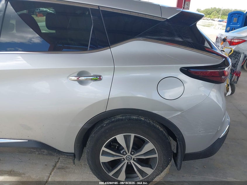 2022 NISSAN MURANO S FWD - 5N1AZ2AJ1NC110750