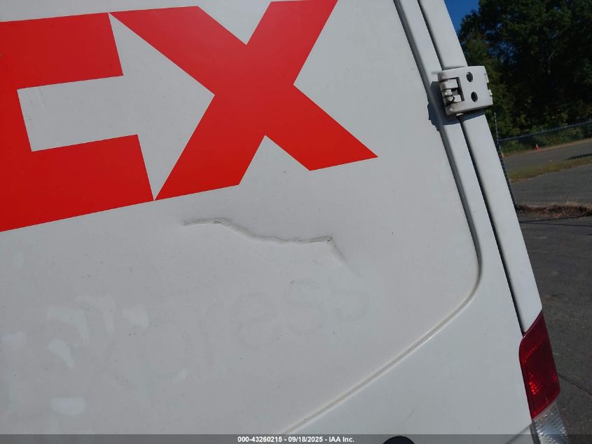 2011 Mercedes-Benz Sprinter 2500 High Roof VIN: WD3PE8CB3B5572157 Lot: 43260215