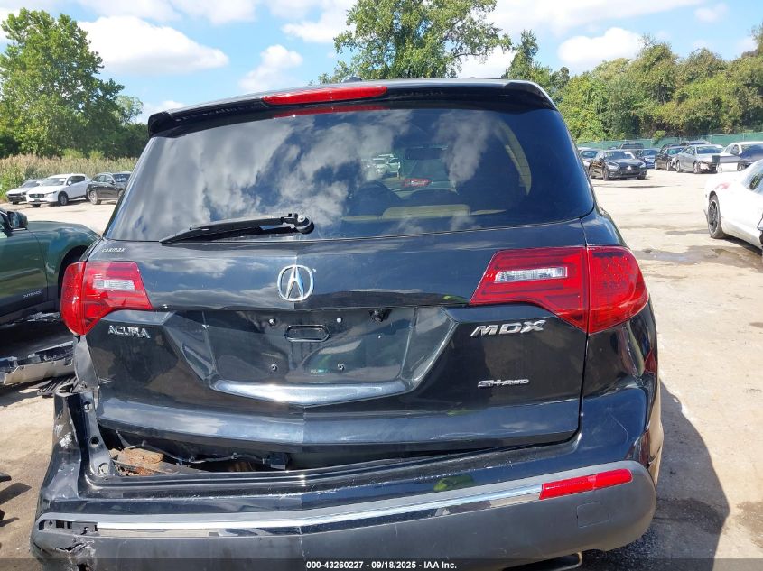 2011 Acura Mdx VIN: 2HNYD2H24BH540789 Lot: 43260227