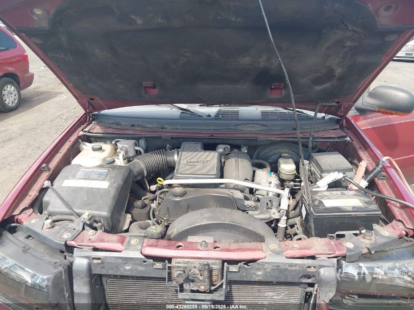 2005 Chevrolet Trailblazer Ext Lt VIN: 1GNET16S156196845 Lot: 43260259