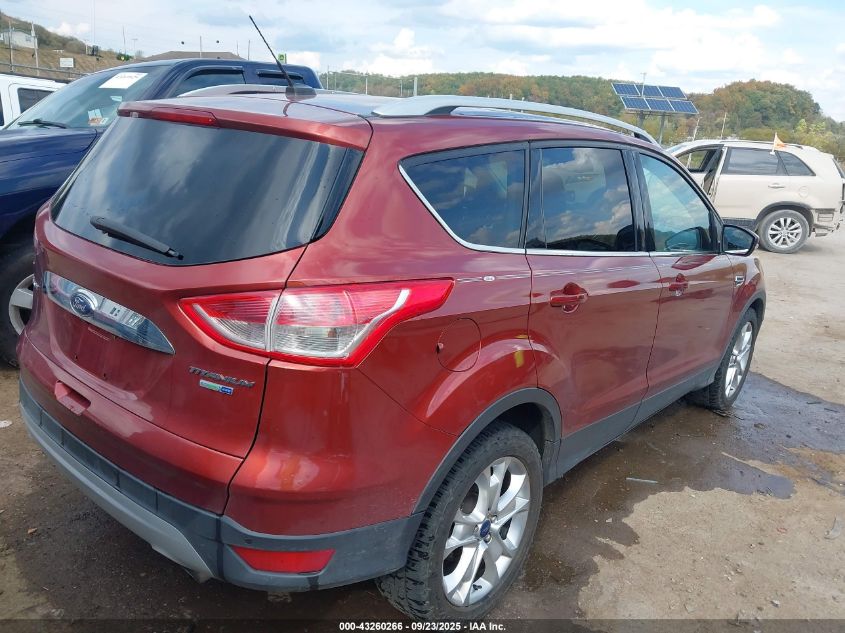 2014 Ford Escape Titanium VIN: 1FMCU9J98EUC56546 Lot: 43260266