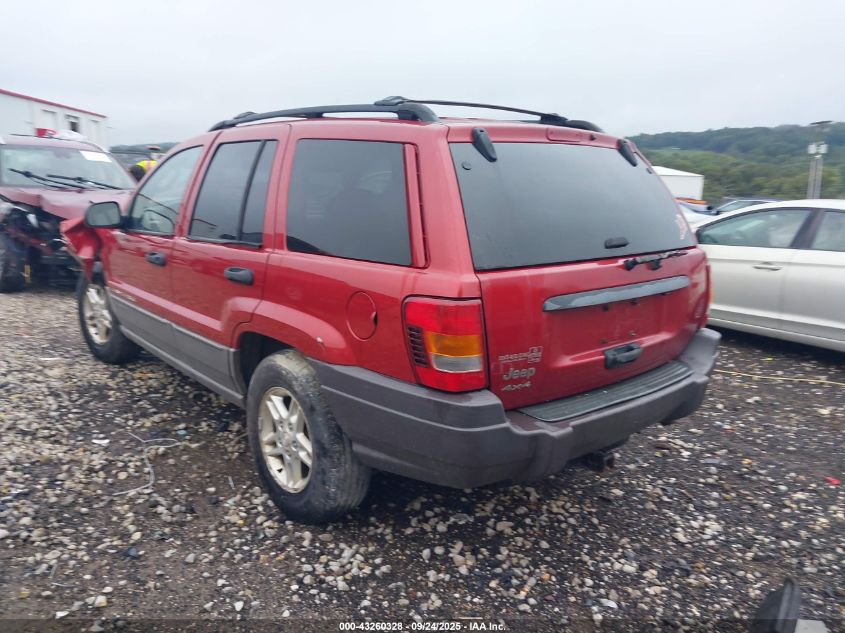 2002 Jeep Grand Cherokee Laredo 1J4GW48S82C316851 photo #4