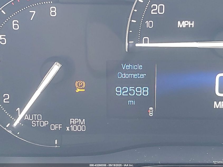 2018 Cadillac Xt5 Standard VIN: 1GYKNBRS4JZ207489 Lot: 43260358