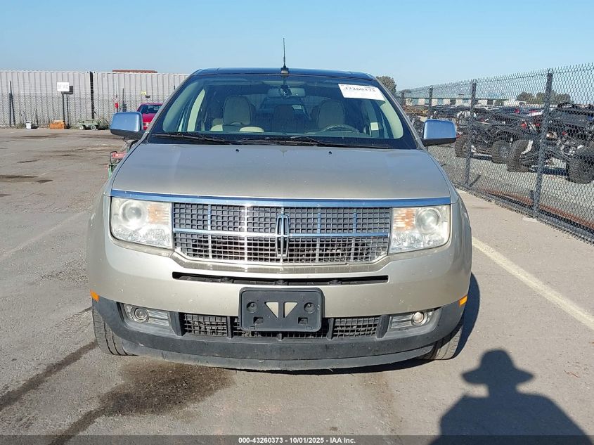 2010 Lincoln Mkx VIN: 2LMDJ6JC5ABJ07944 Lot: 43260373