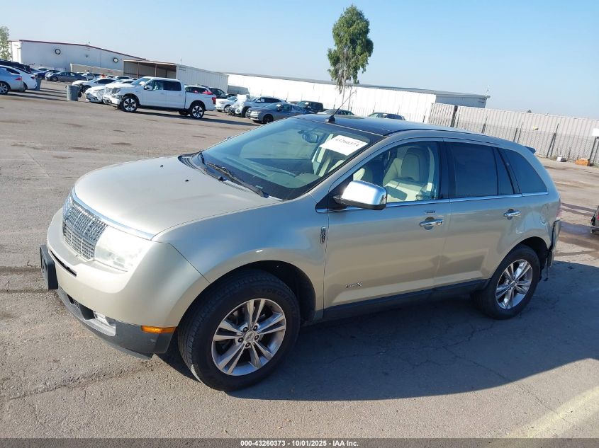 2010 Lincoln Mkx VIN: 2LMDJ6JC5ABJ07944 Lot: 43260373