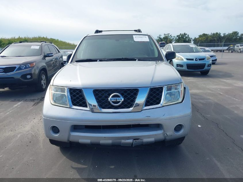 2005 Nissan Pathfinder Xe VIN: 5N1AR18U55C761860 Lot: 43260379