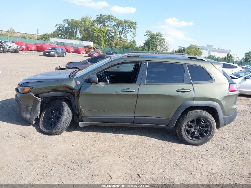 2021 Jeep Cherokee Trailhawk 4X4 VIN: 1C4PJMBX0MD206513 Lot: 43260392