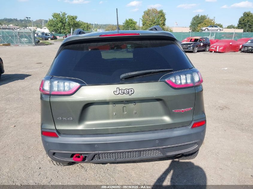 2021 Jeep Cherokee Trailhawk 4X4 VIN: 1C4PJMBX0MD206513 Lot: 43260392