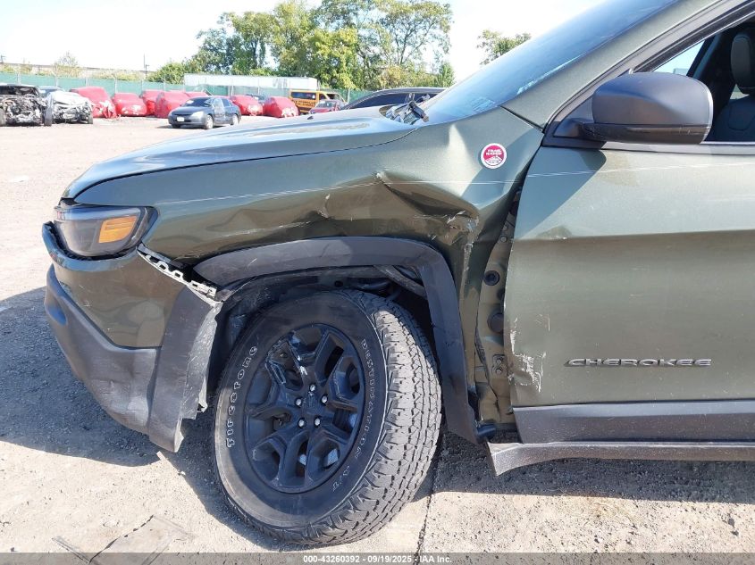 2021 Jeep Cherokee Trailhawk 4X4 VIN: 1C4PJMBX0MD206513 Lot: 43260392