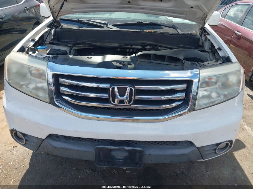 2012 Honda Pilot Ex-L VIN: 5FNYF3H59CB023737 Lot: 43260396