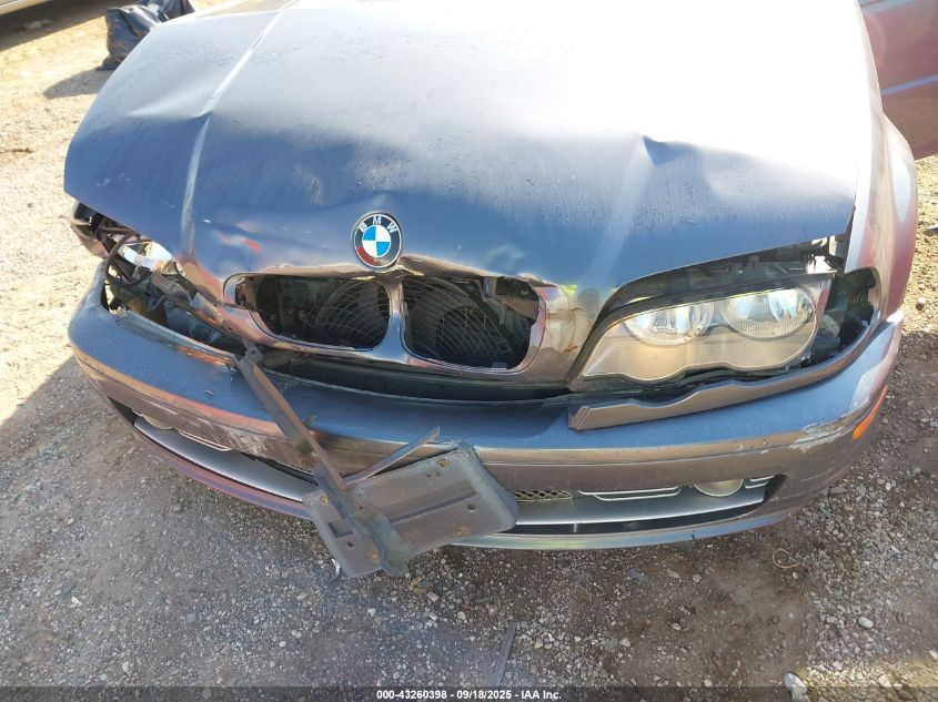 2001 BMW 330Ci VIN: WBABS53421JU87855 Lot: 43260398